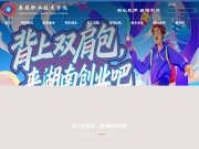娄底职业技术学院 网站截图