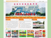 洛阳市双语实验学校 网站截图