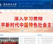 阜阳师范大学 网站截图