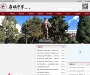 存瑞中学 网站截图