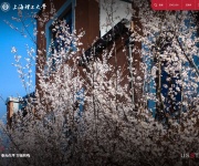 上海理工大学 网站截图
